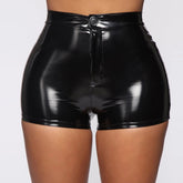 Sexy Nightclub Costumes PU Leather Shorts InsStreet